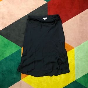 Leith Black Midi Skirt